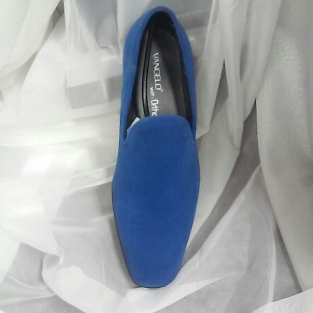 Blue suede shoes